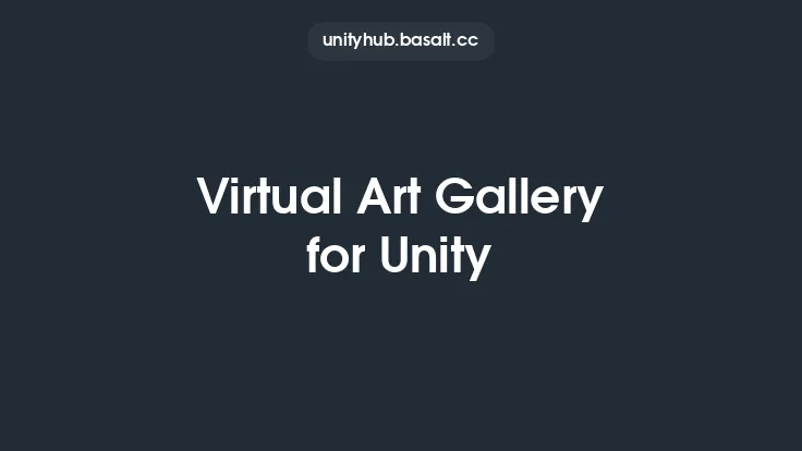 Virtual Art Gallery for Unity Thumbnail
