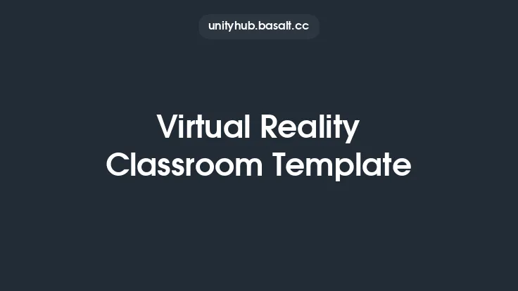 Virtual Reality Classroom Template Thumbnail