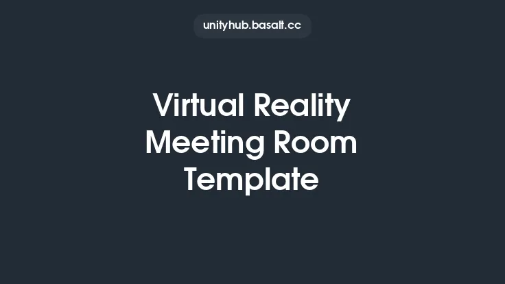 Virtual Reality Meeting Room Template Thumbnail