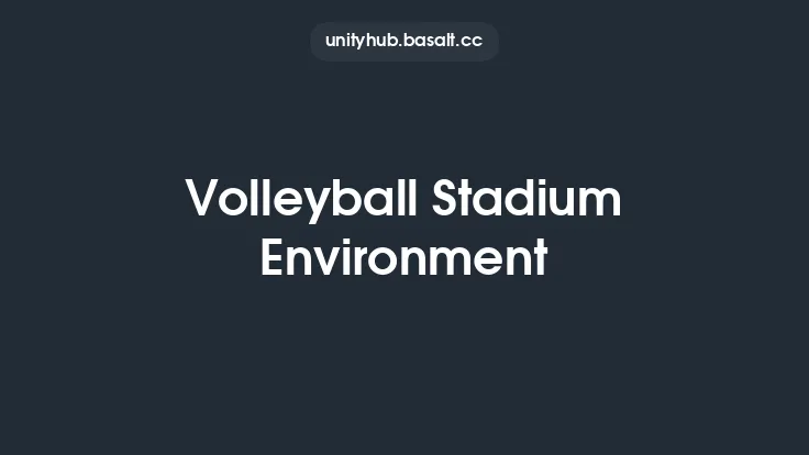 Volleyball Stadium Environment Thumbnail