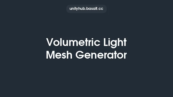 Volumetric Light Mesh Generator Thumbnail