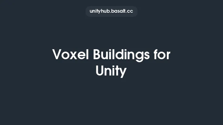 Voxel Buildings for Unity Thumbnail