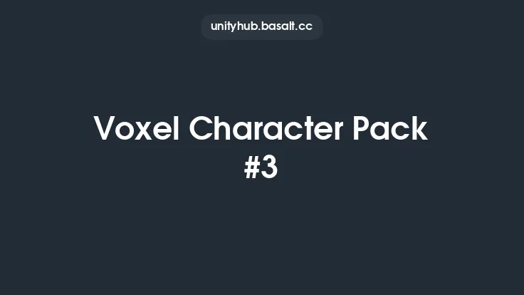 Voxel Character Pack #3 Thumbnail