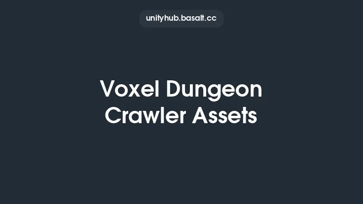 Voxel Dungeon Crawler Assets Thumbnail