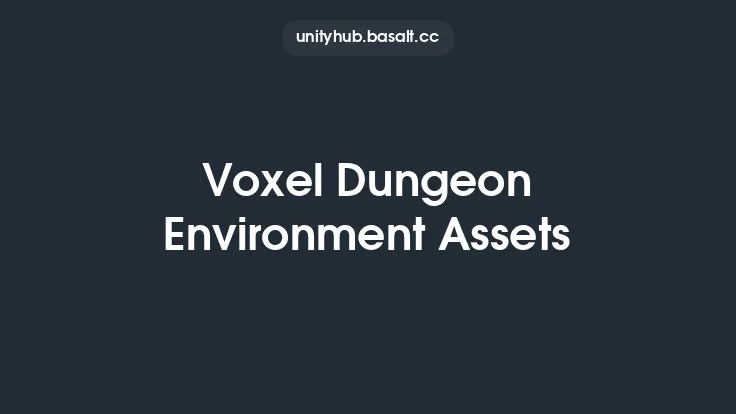 Voxel Dungeon Environment Assets Thumbnail