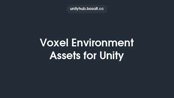 Voxel Environment Assets for Unity Thumbnail