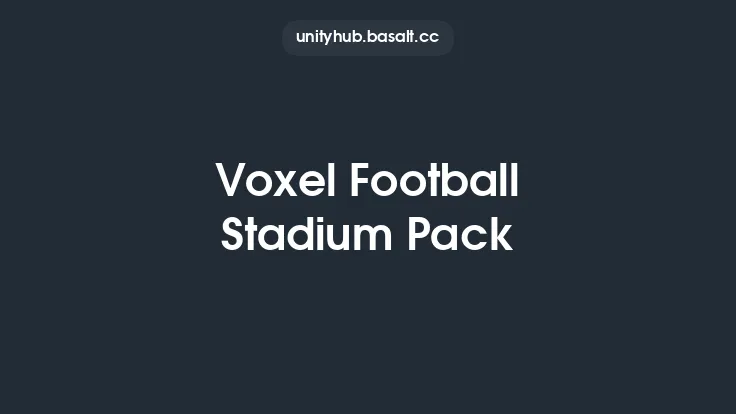 Voxel Football Stadium Pack Thumbnail
