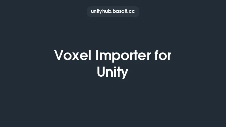 Voxel Importer for Unity Thumbnail