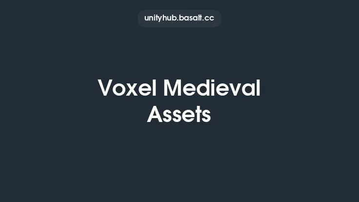Voxel Medieval Assets Thumbnail