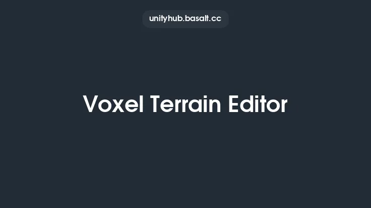 Voxel Terrain Editor Thumbnail