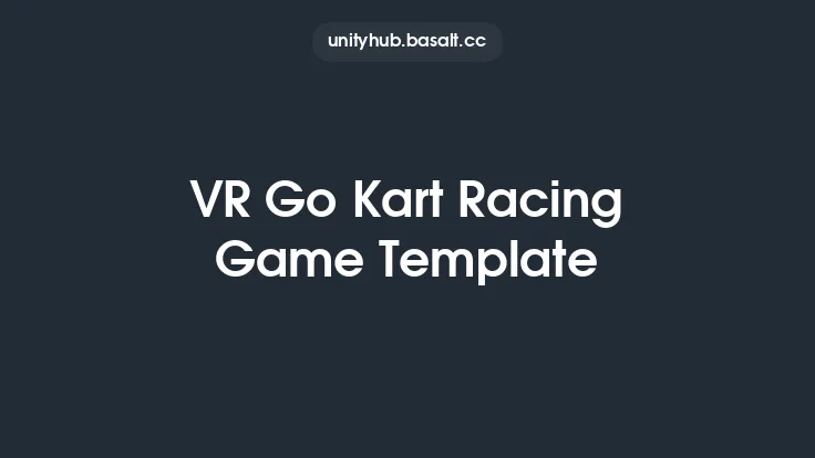 VR Go Kart Racing Game Template Thumbnail