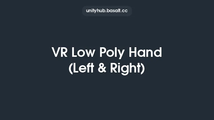 VR Low Poly Hand (Left & Right) Thumbnail