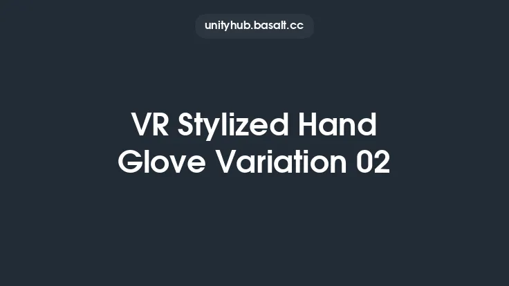 VR Stylized Hand Glove Variation 02 Thumbnail