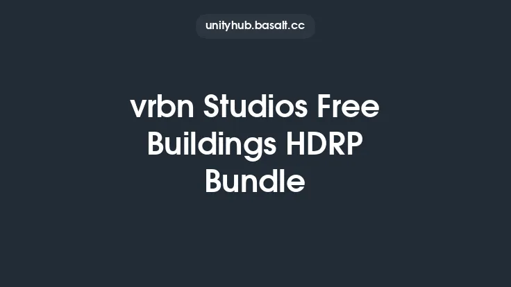 vrbn Studios Free Buildings HDRP Bundle Thumbnail