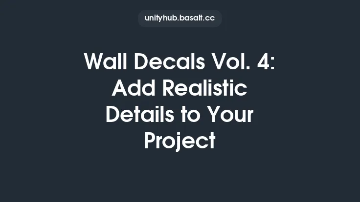 Wall Decals Vol. 4: Add Realistic Details to Your Project Thumbnail