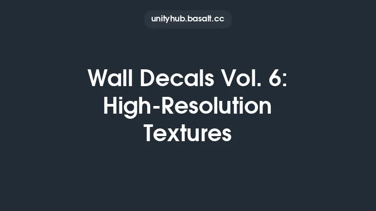 Wall Decals Vol. 6: High-Resolution Textures Thumbnail