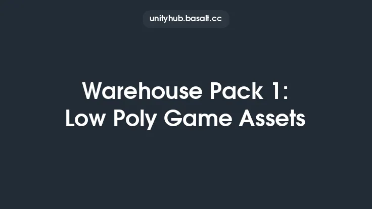 Warehouse Pack 1: Low Poly Game Assets Thumbnail