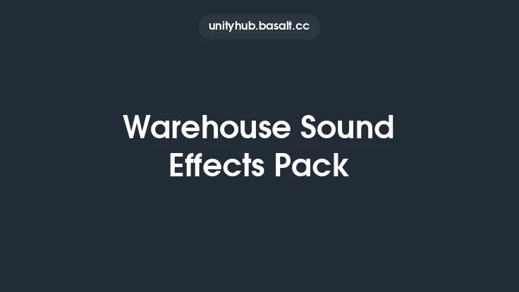 Warehouse Sound Effects Pack Thumbnail
