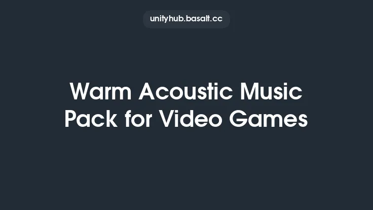 Warm Acoustic Music Pack for Video Games Thumbnail