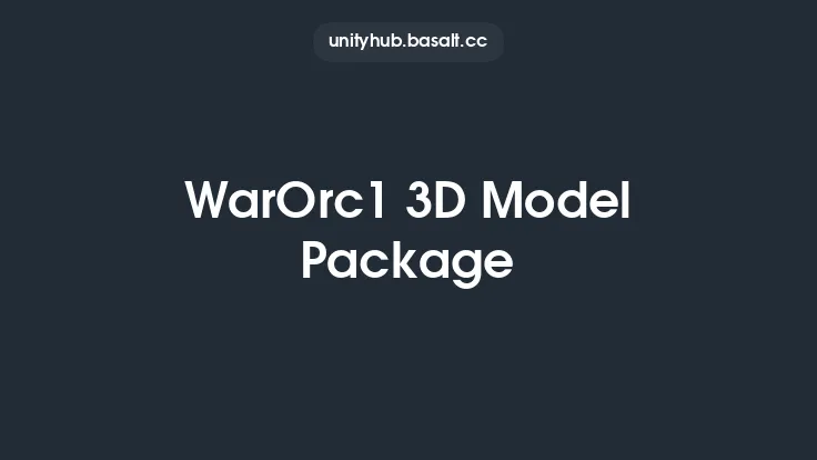 WarOrc1 3D Model Package Thumbnail