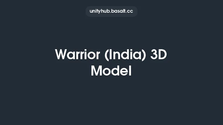 Warrior (India) 3D Model Thumbnail
