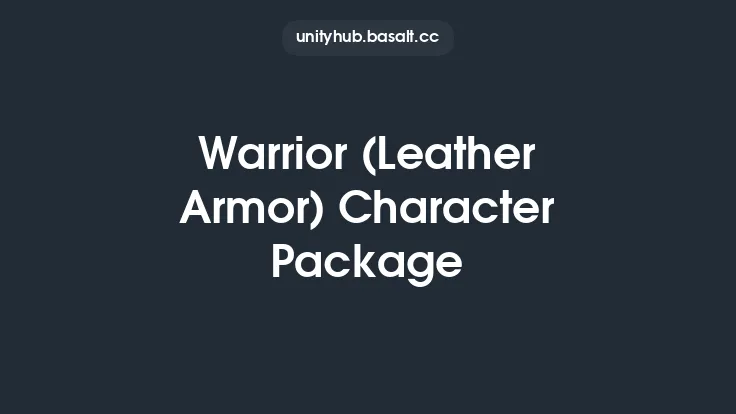 Warrior (Leather Armor) Character Package Thumbnail