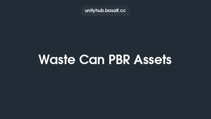 Waste Can PBR Assets Thumbnail