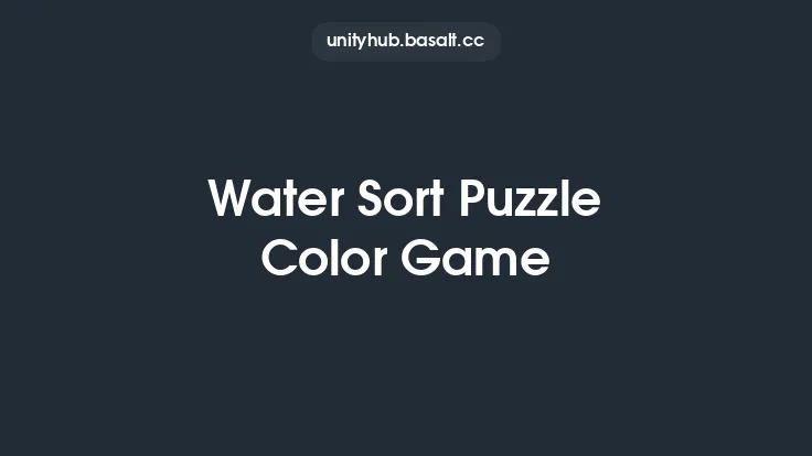 Water Sort Puzzle Color Game Thumbnail