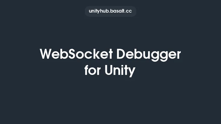 WebSocket Debugger for Unity Thumbnail