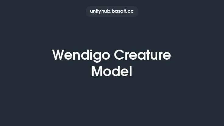 Wendigo Creature Model Thumbnail