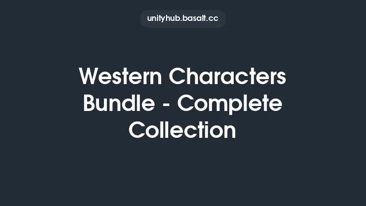 Western Characters Bundle - Complete Collection Thumbnail