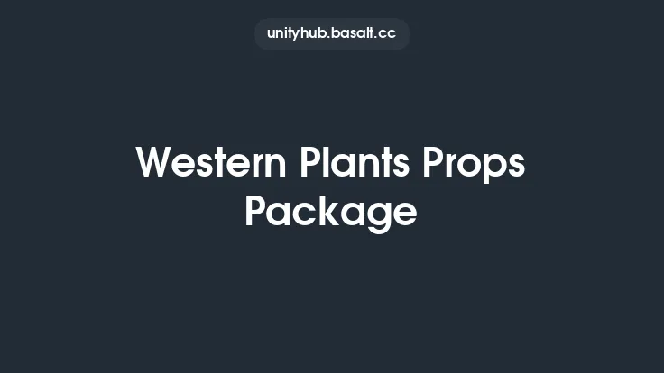 Western Plants Props Package Thumbnail