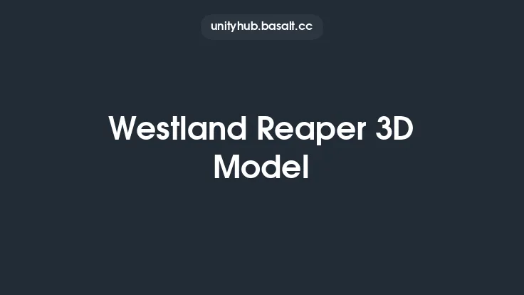 Westland Reaper 3D Model Thumbnail