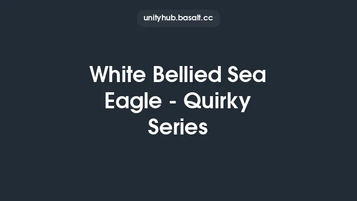 White Bellied Sea Eagle - Quirky Series Thumbnail