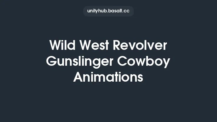 Wild West Revolver Gunslinger Cowboy Animations Thumbnail