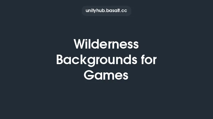 Wilderness Backgrounds for Games Thumbnail