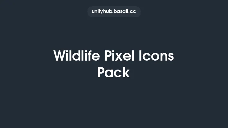 Wildlife Pixel Icons Pack Thumbnail
