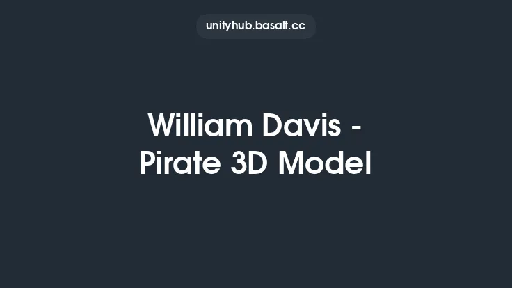 William Davis - Pirate 3D Model Thumbnail