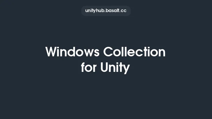 Windows Collection for Unity Thumbnail