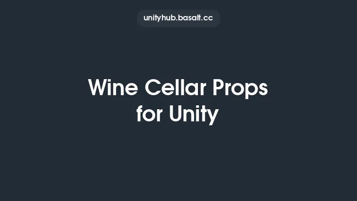 Wine Cellar Props for Unity Thumbnail