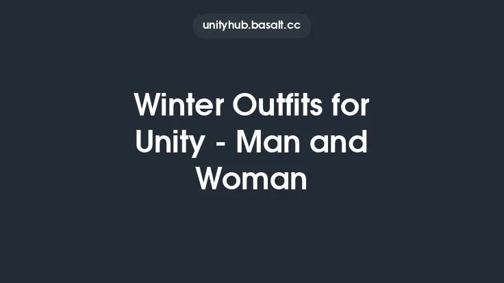 Winter Outfits for Unity - Man and Woman Thumbnail