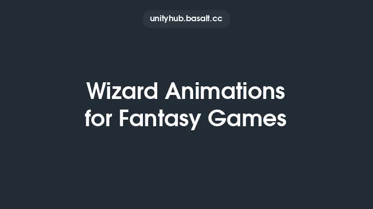 Wizard Animations for Fantasy Games Thumbnail