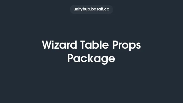 Wizard Table Props Package Thumbnail