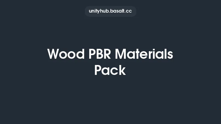 Wood PBR Materials Pack Thumbnail