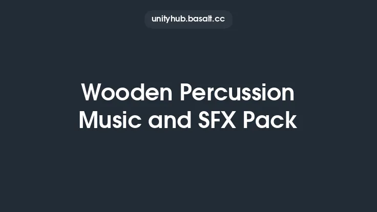 Wooden Percussion Music and SFX Pack Thumbnail