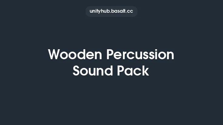 Wooden Percussion Sound Pack Thumbnail
