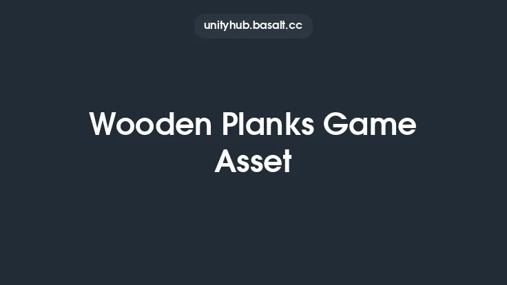 Wooden Planks Game Asset Thumbnail