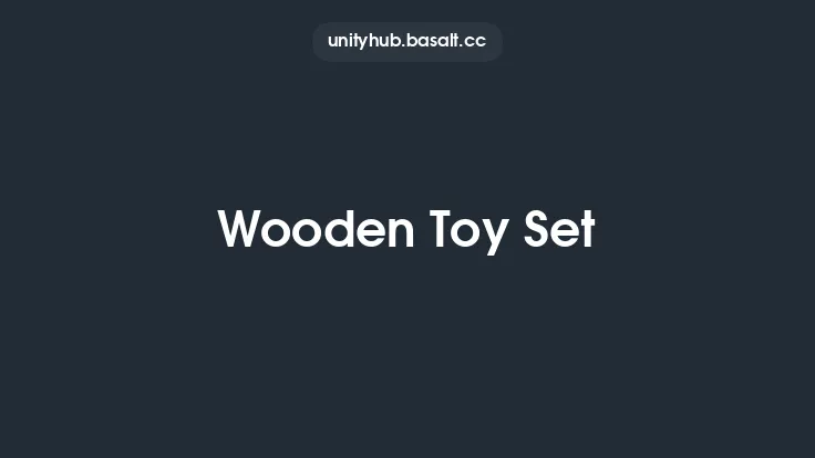 Wooden Toy Set Thumbnail
