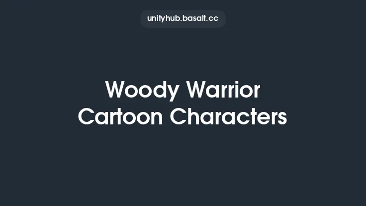 Woody Warrior Cartoon Characters Thumbnail
