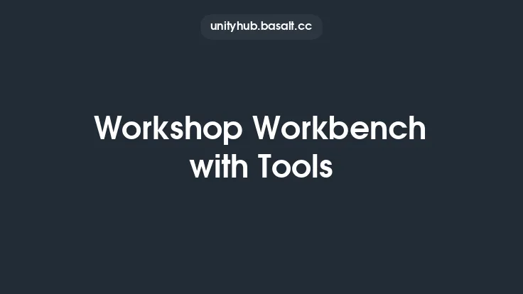 Workshop Workbench with Tools Thumbnail